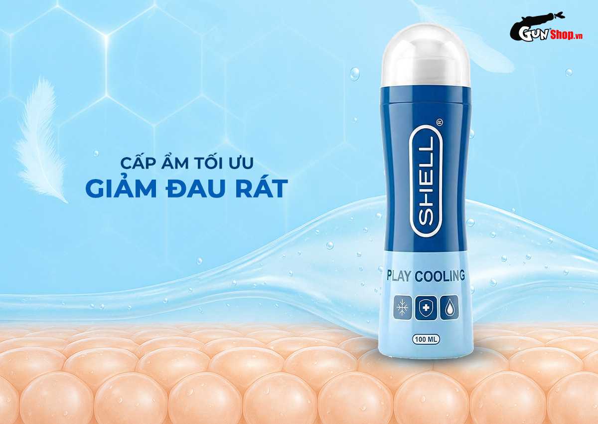 Gel bôi trơn mát lạnh Shell Play Cooling chính hãng tại Gunshop