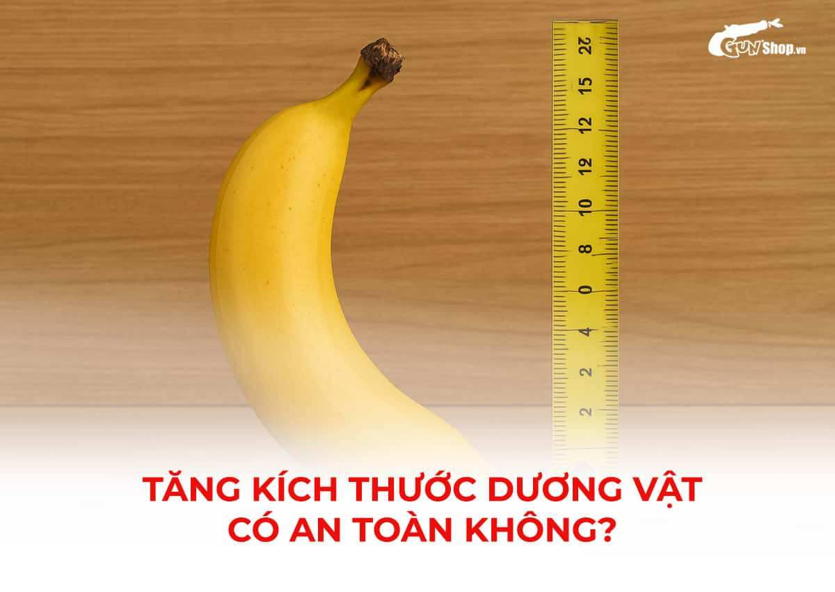 Tăng kích thước dương vật có an toàn không?