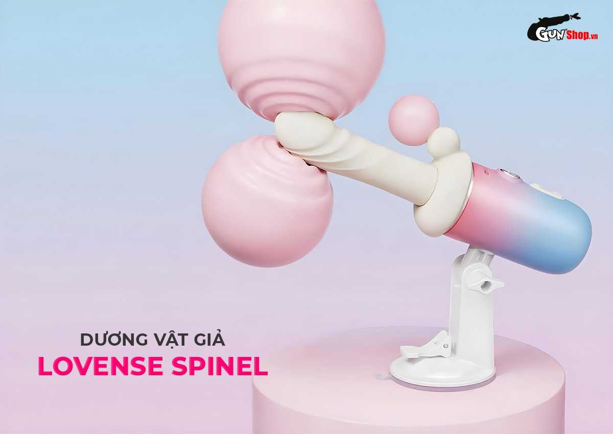 Dương vật giả Lovense Spinel cao cấp chính hãng tại Gunshop