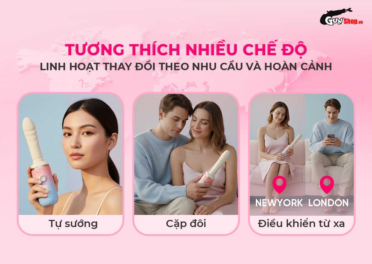 Dương vật giả Lovense Spinel cao cấp chính hãng tại Gunshop