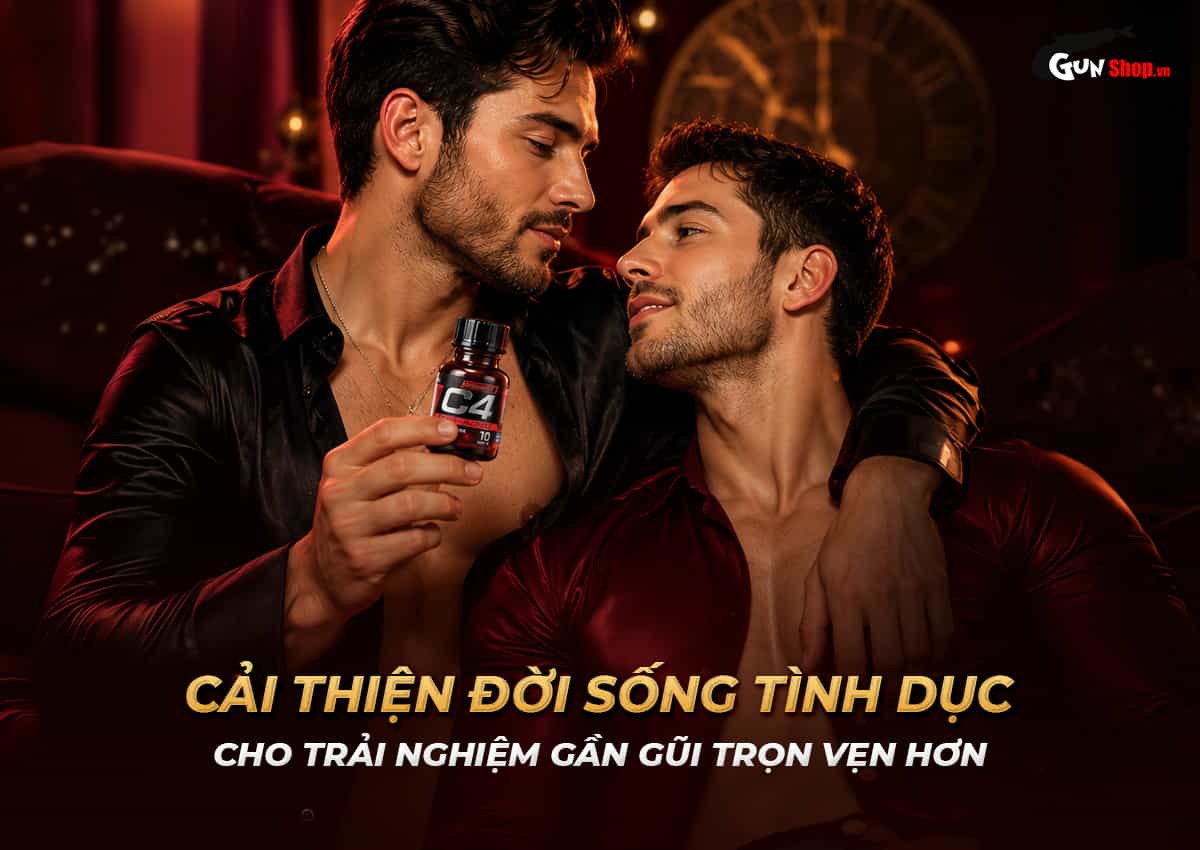 Chai hít Popper C4 Red 10ml PWD USA loại mạnh chính hãng tại Chúng tôi