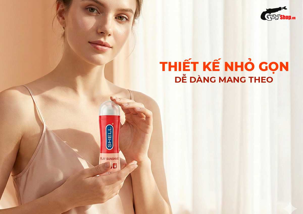 Gel bôi trơn ấm nóng Shell Play Sunshine chính hãng tại Gunshop