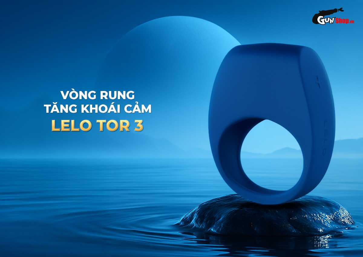 Vòng rung tăng khoái cảm Lelo Tor 3 chính hãng, cao cấp tại Gunshop