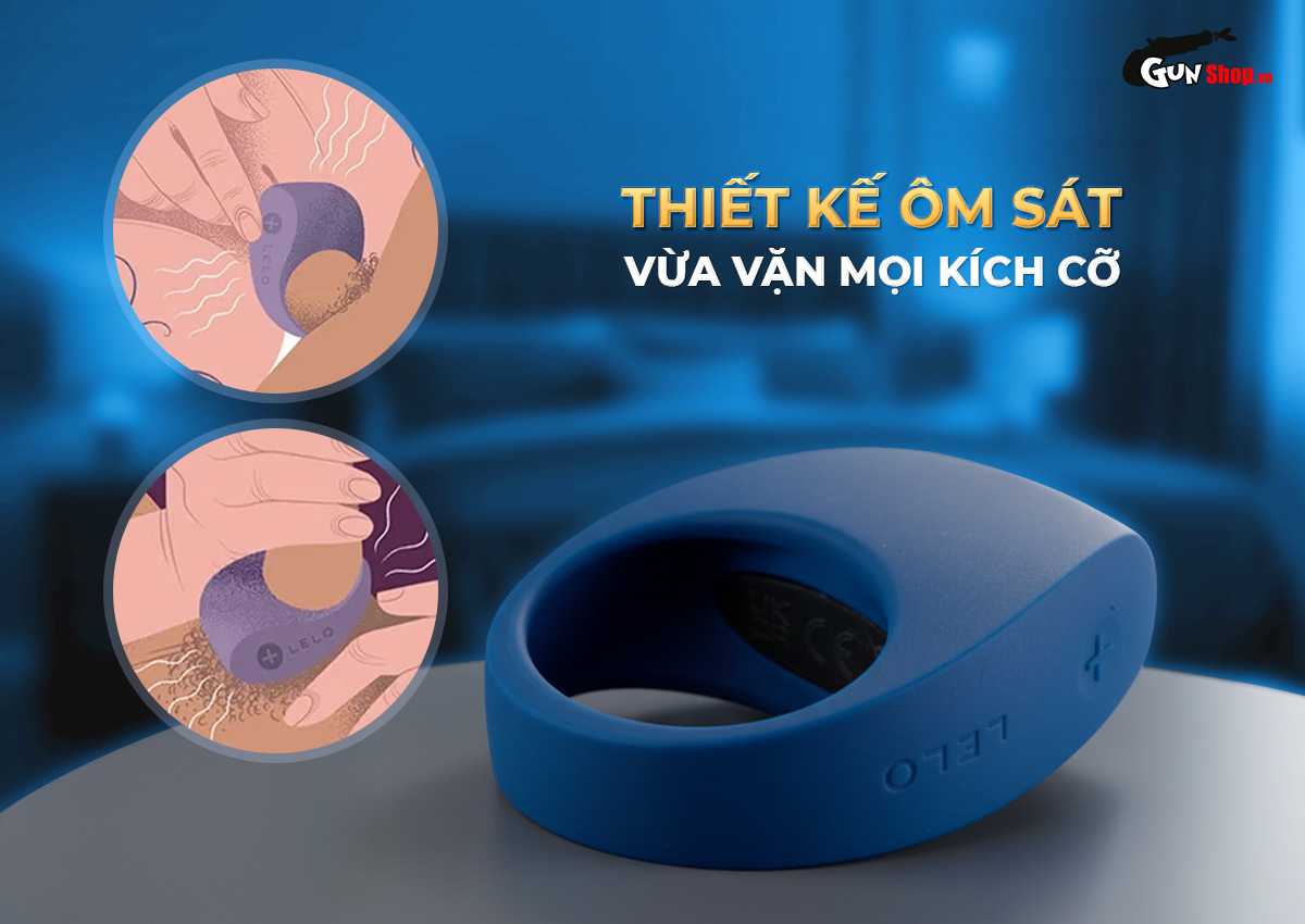 Vòng rung tăng khoái cảm Lelo Tor 3 chính hãng, cao cấp tại Gunshop