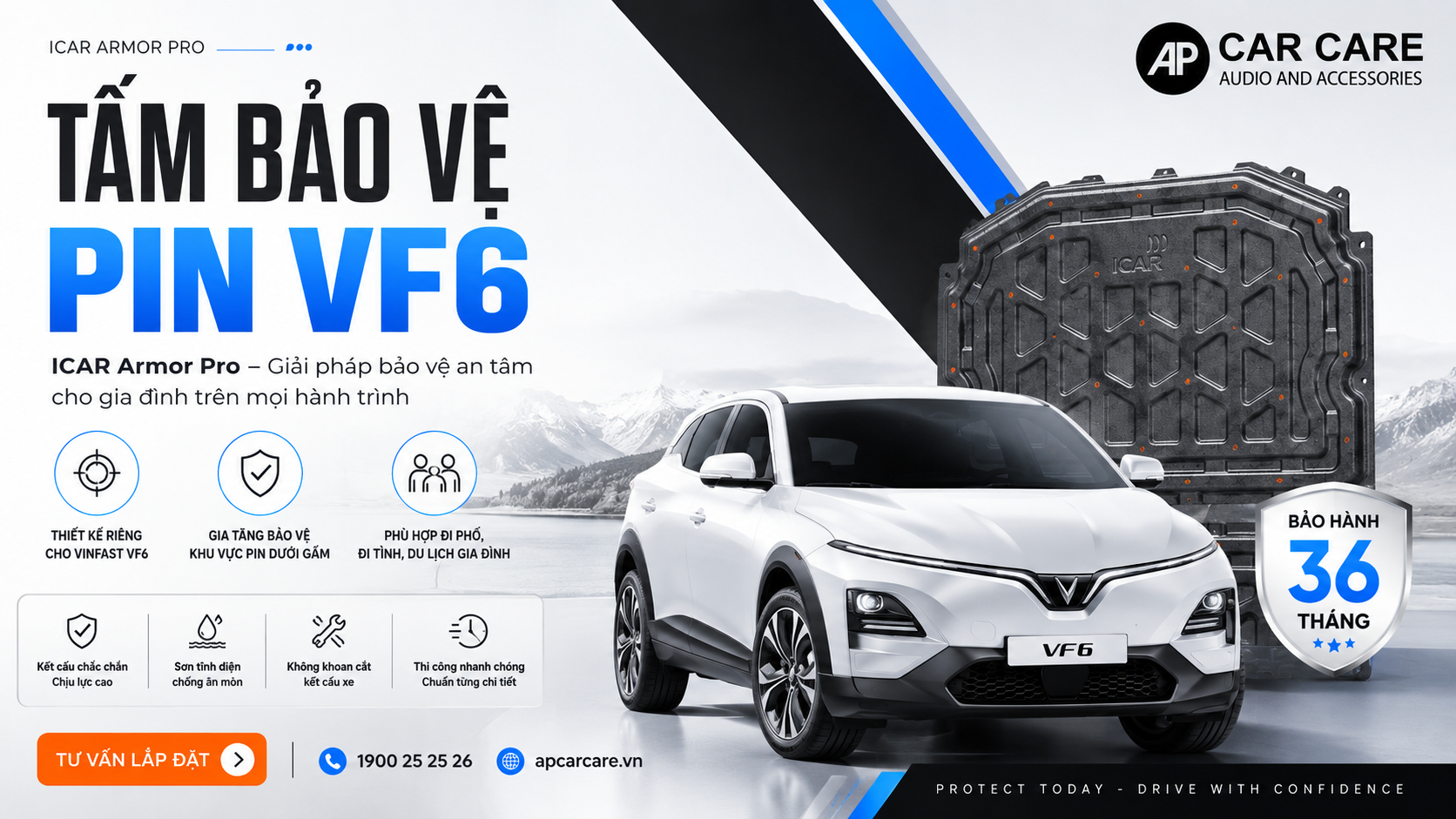 Tấm bảo vệ pin VF6
