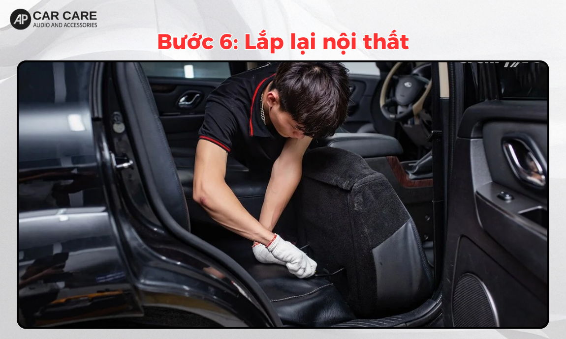 Quy trình dán cách âm sàn xe ô tô chuyên nghiệp, chuẩn detailing tại AP Car Care
