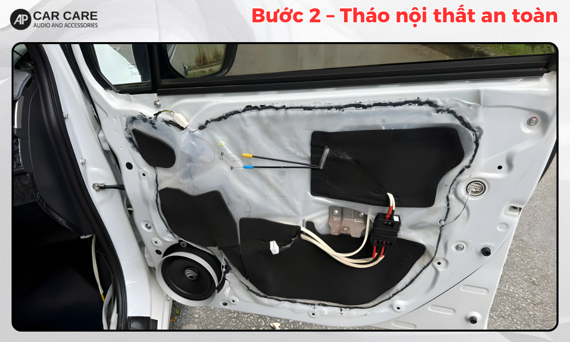 Quy trình nâng cấp hệ thống âm thanh cho xe ô tô tại AP Car Care