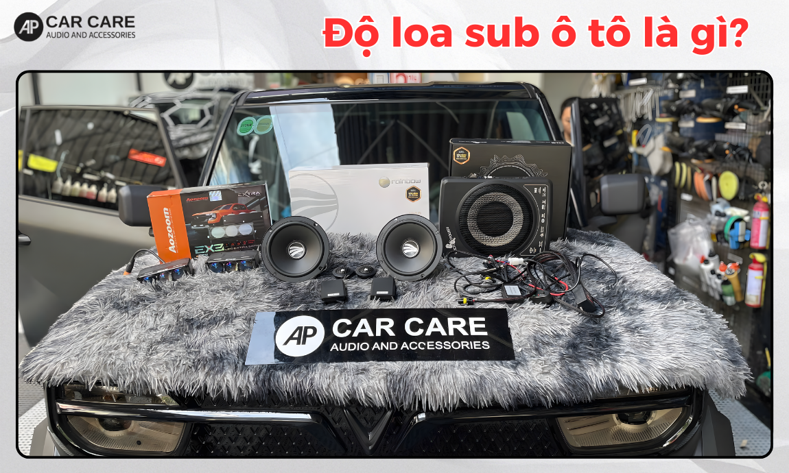 độ loa sub ô tô là gì, vì sao phải độ loa sub ô tô