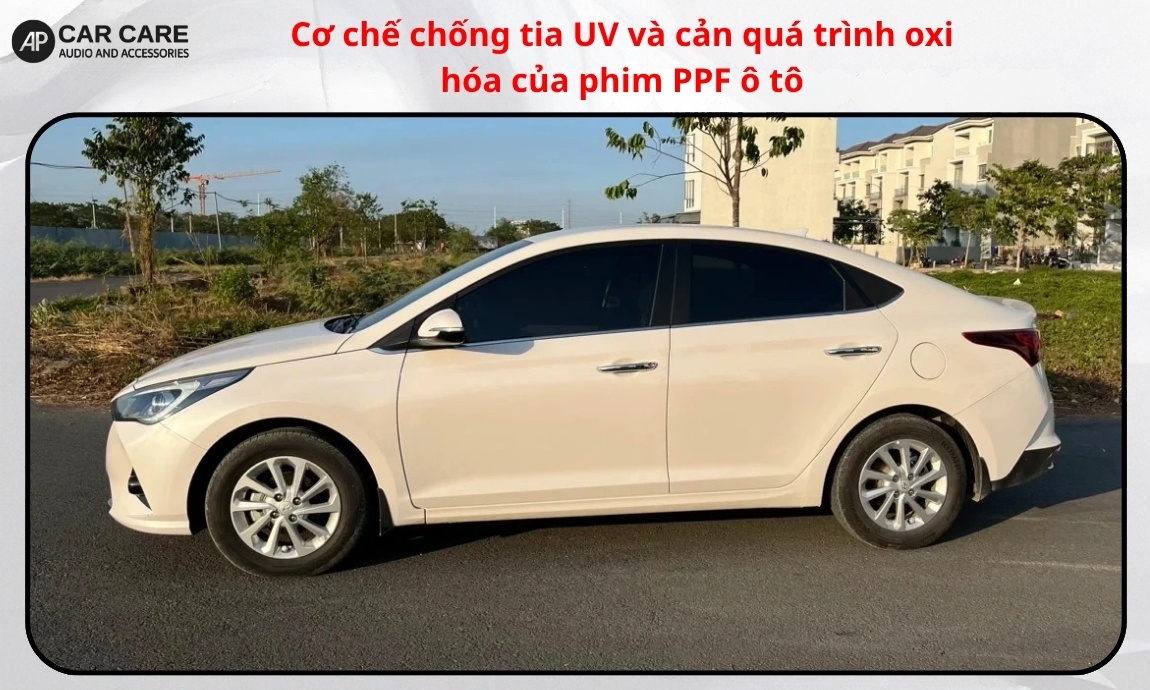 Cơ chế chống tia UV và cản quá trình oxi hóa của phim PPF ô tô