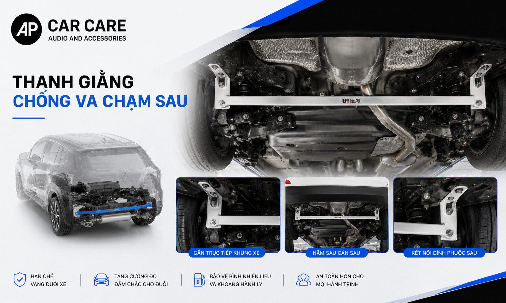 Thanh giằng chống va chạm sau