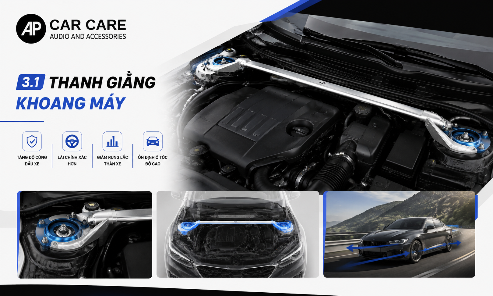 Thanh giằng khoang máy
