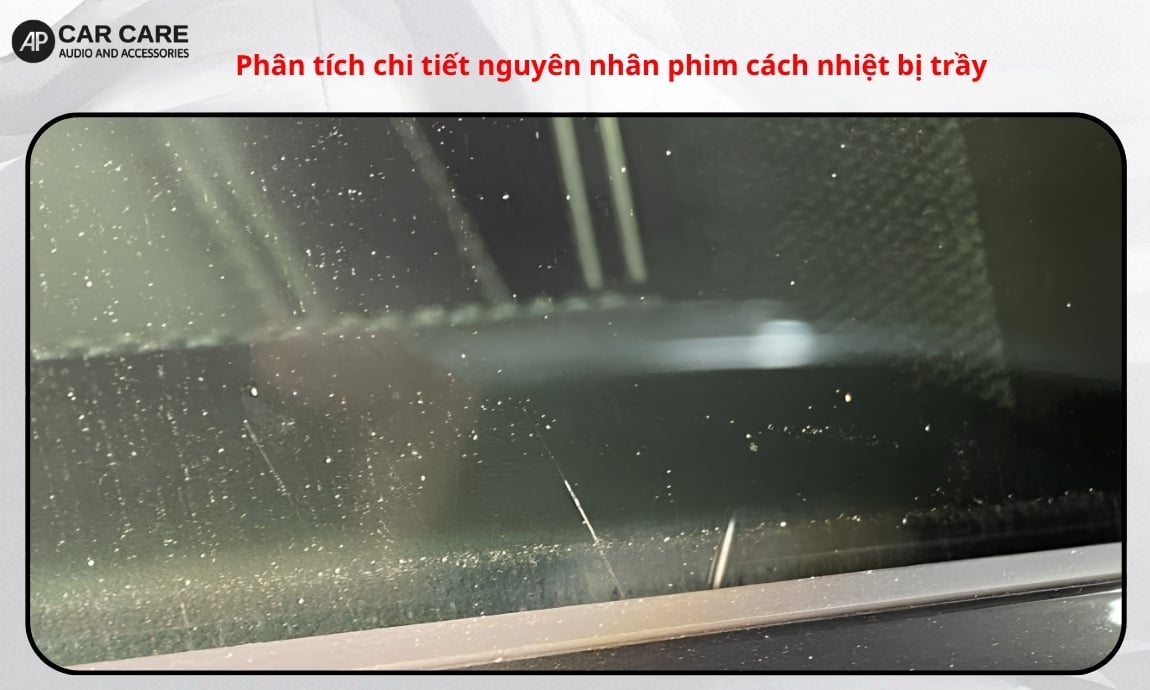 Phân tích chi tiết nguyên nhân phim cách nhiệt bị trầy