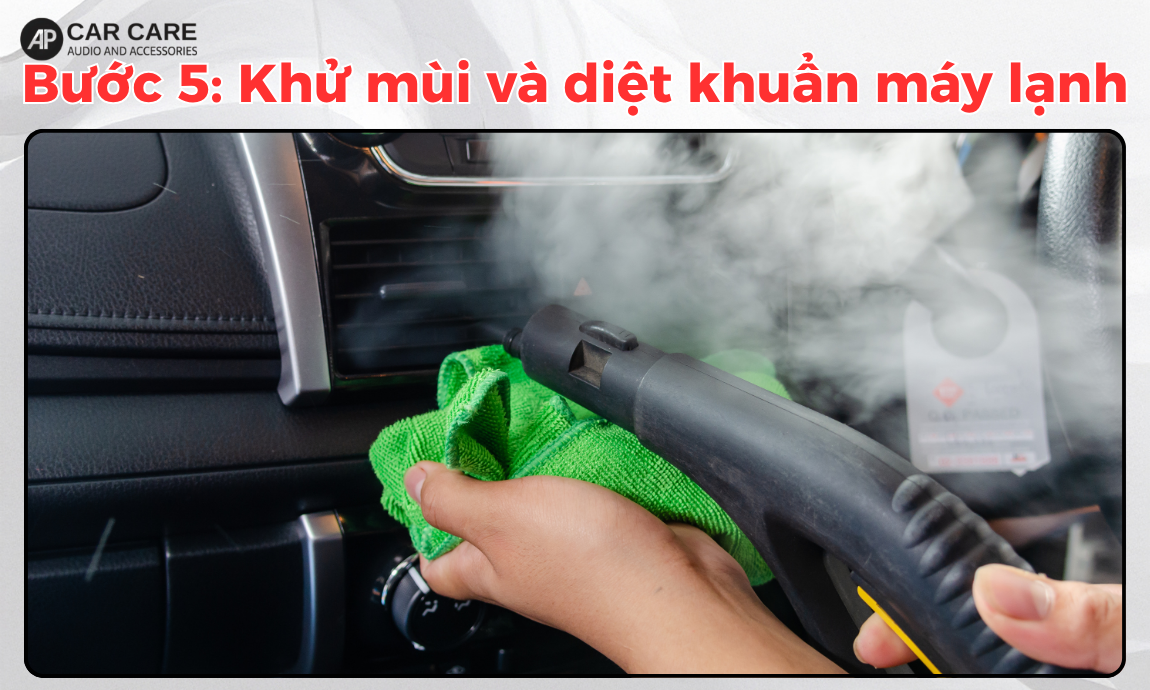 Quy trình vệ sinh nội thất xe ô tô chuẩn detailing