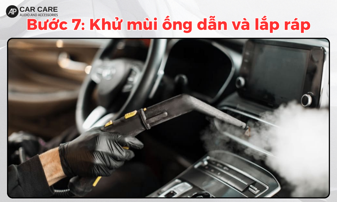 Quy trình vệ sinh nội thất xe ô tô chuẩn detailing
