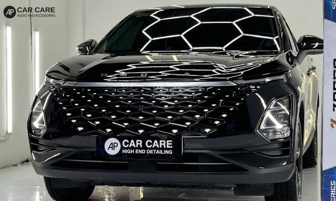Hình ảnh thực tế dán PPF ô tô Omoda tại AP Car Care