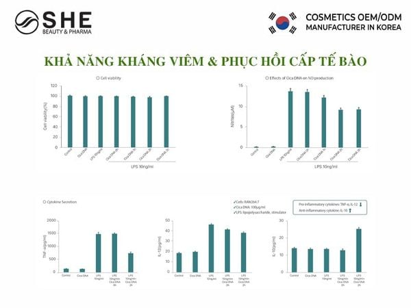 Gia công mỹ phẩm Cica PDRN