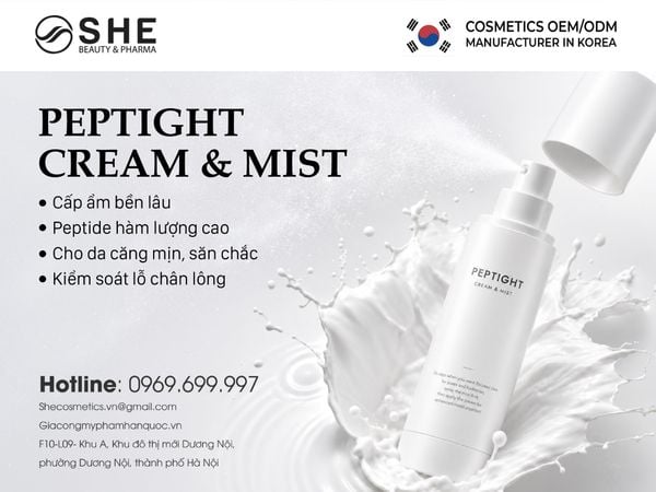 Xịt khoáng Peptide