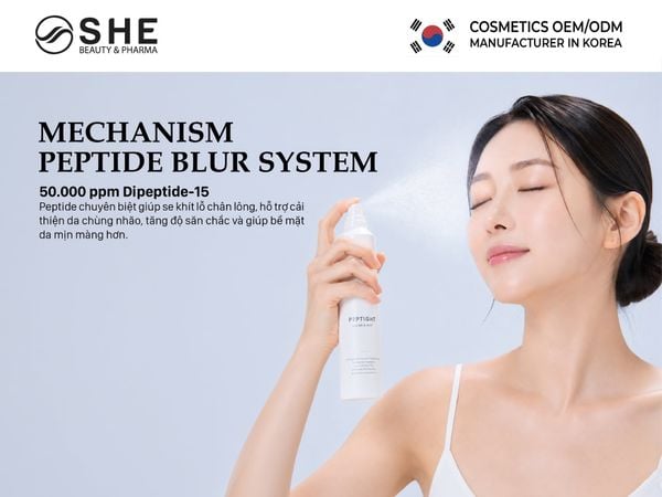 Xịt khoáng Peptide