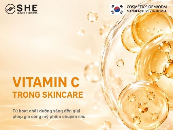 Vitamin C trong mỹ phẩm