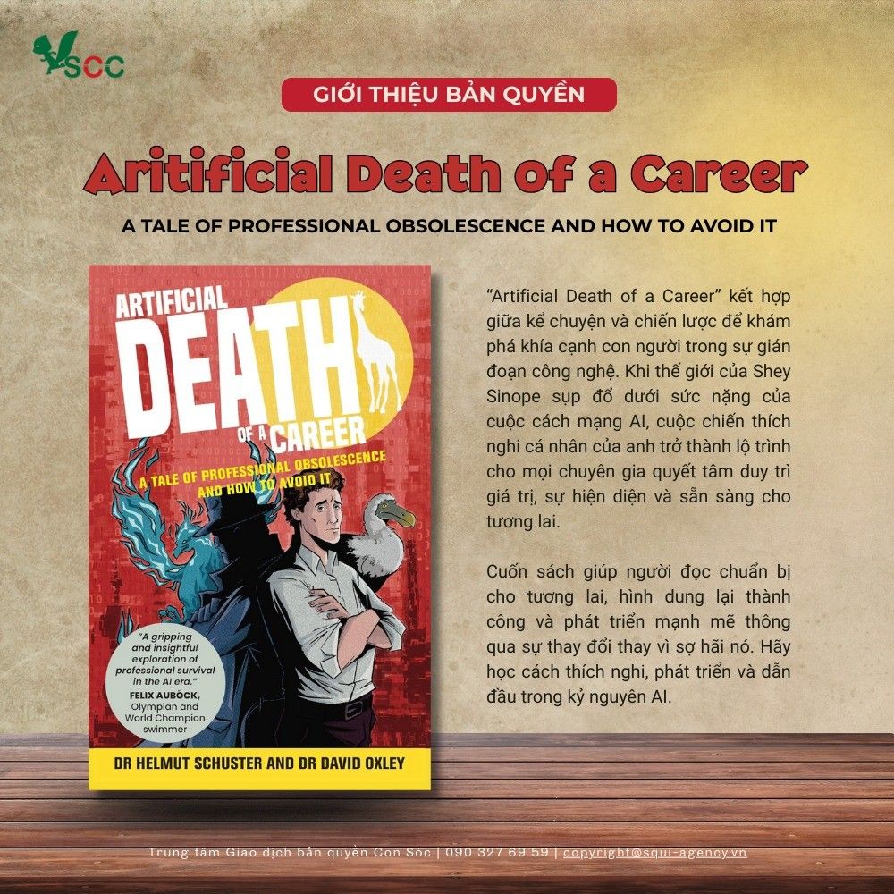 Bản quyền sách: Artificial Death of a Career – Squirrel Rights Agency