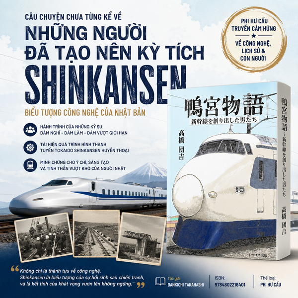 Khám phá câu chuyện phía sau biểu tượng tàu cao tốc Shinkansen