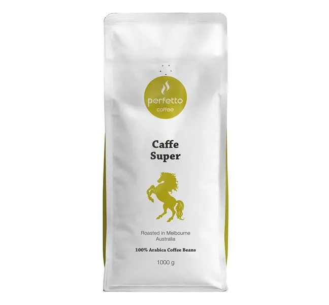Cà phê hạt Espresso Perfetto - Caffe Super (1000g)