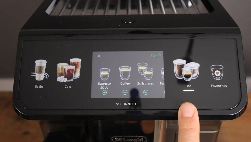 Delonghi Eletta Explore – Lựa chọn đồ uống nóng