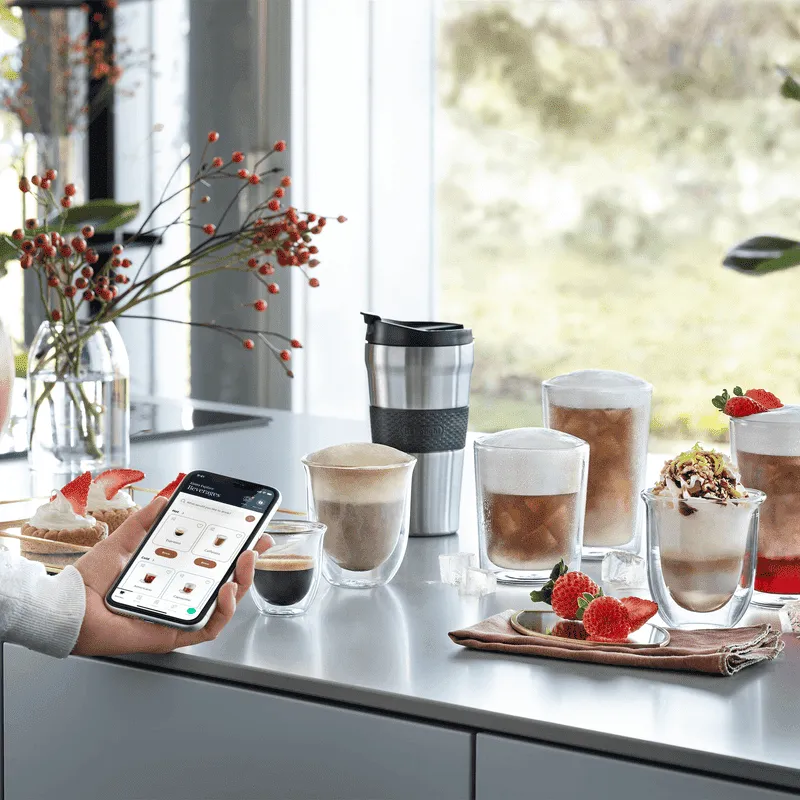 Thực đơn 50 thức uống khác nhau từ máy pha cafe rang xay Delonghi ECAM 450 Eletta Explore