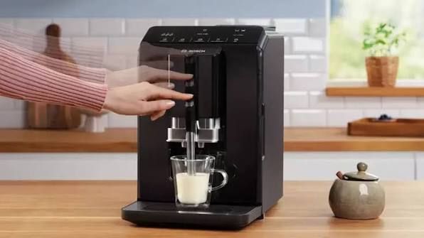 Hệ thống đánh sữa của máy pha cà phê capuchino Bosch Tie20119