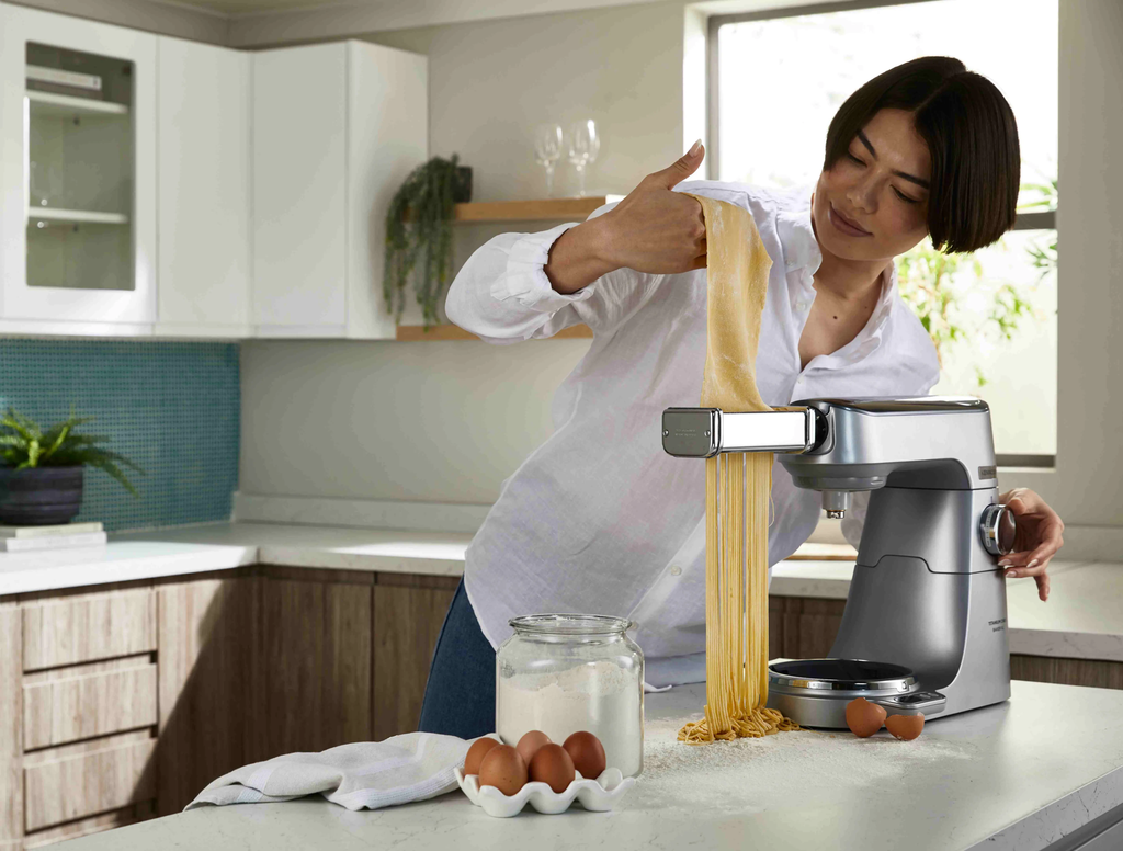 Phụ kiện cắt sợi mì pasta 2mm Kenwood Spaghetti cutter KAX984ME