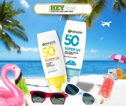 ☀️ Garnier Super UV SPF50+ – Lớp khiên bảo vệ da dưới nắng hè 🌴🌊