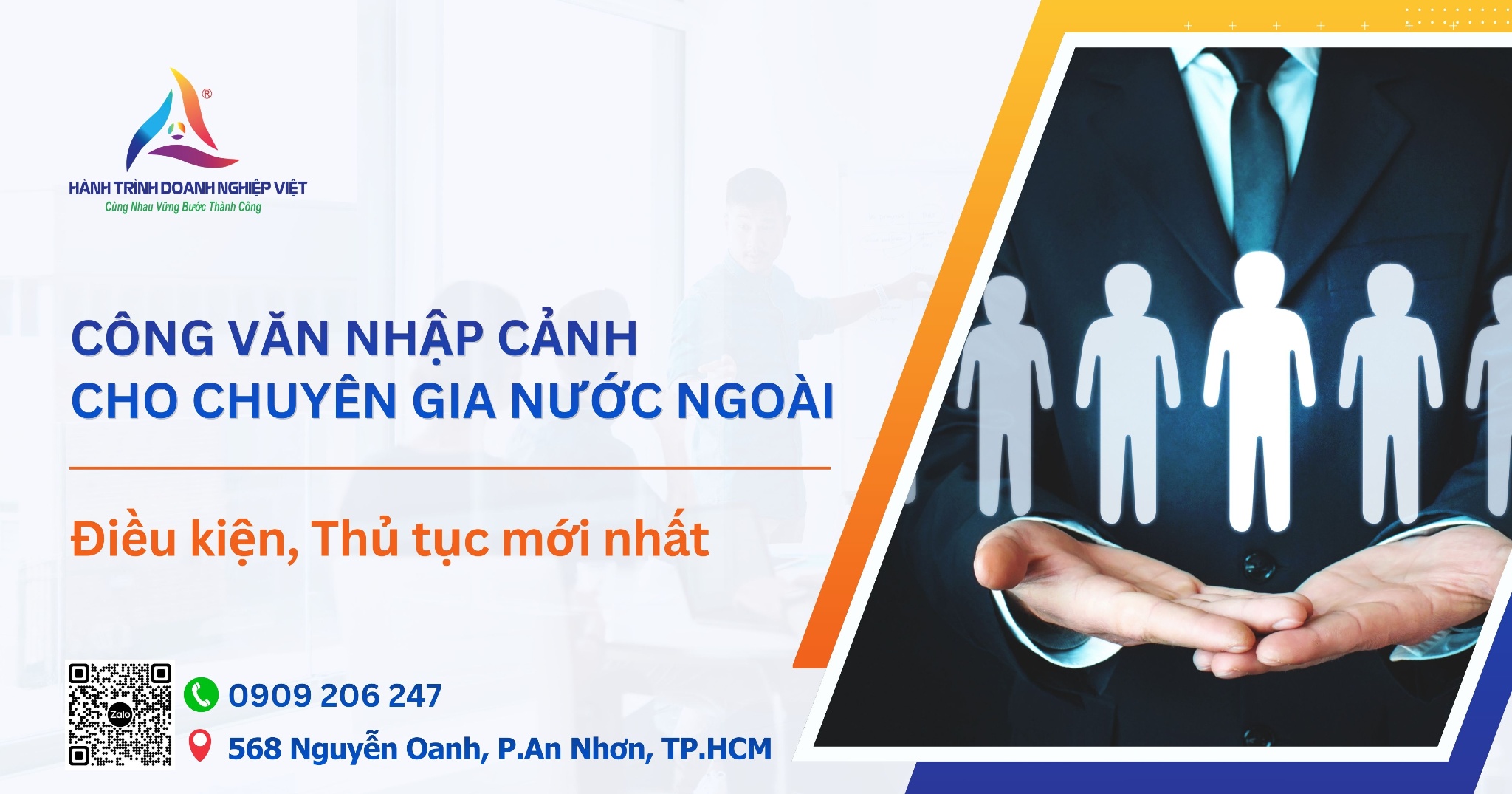 Thủ tục xin công văn nhập cảnh cho chuyên gia nước ngoài