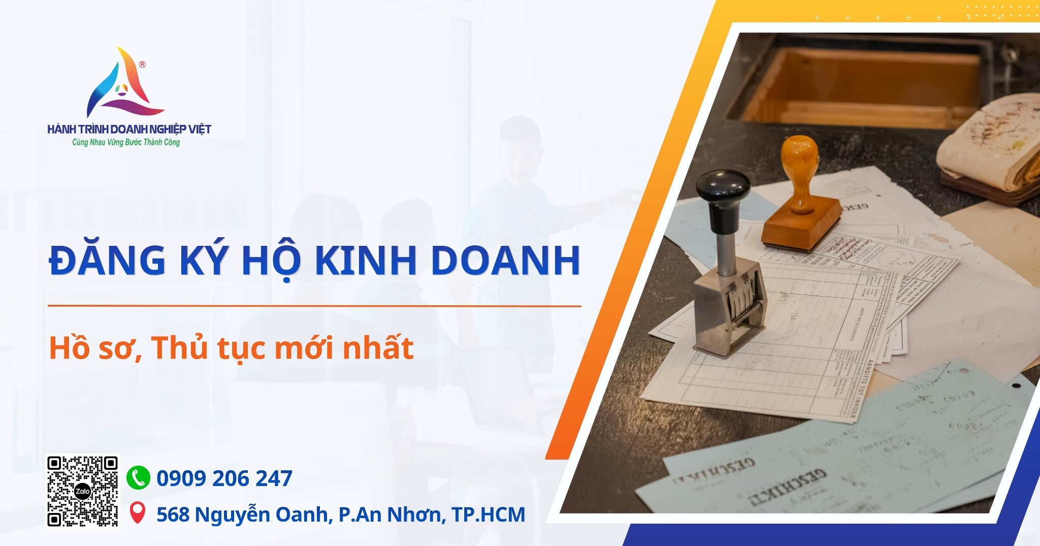 Hồ sơ và Thủ tục đăng ký hộ kinh doanh mới nhất