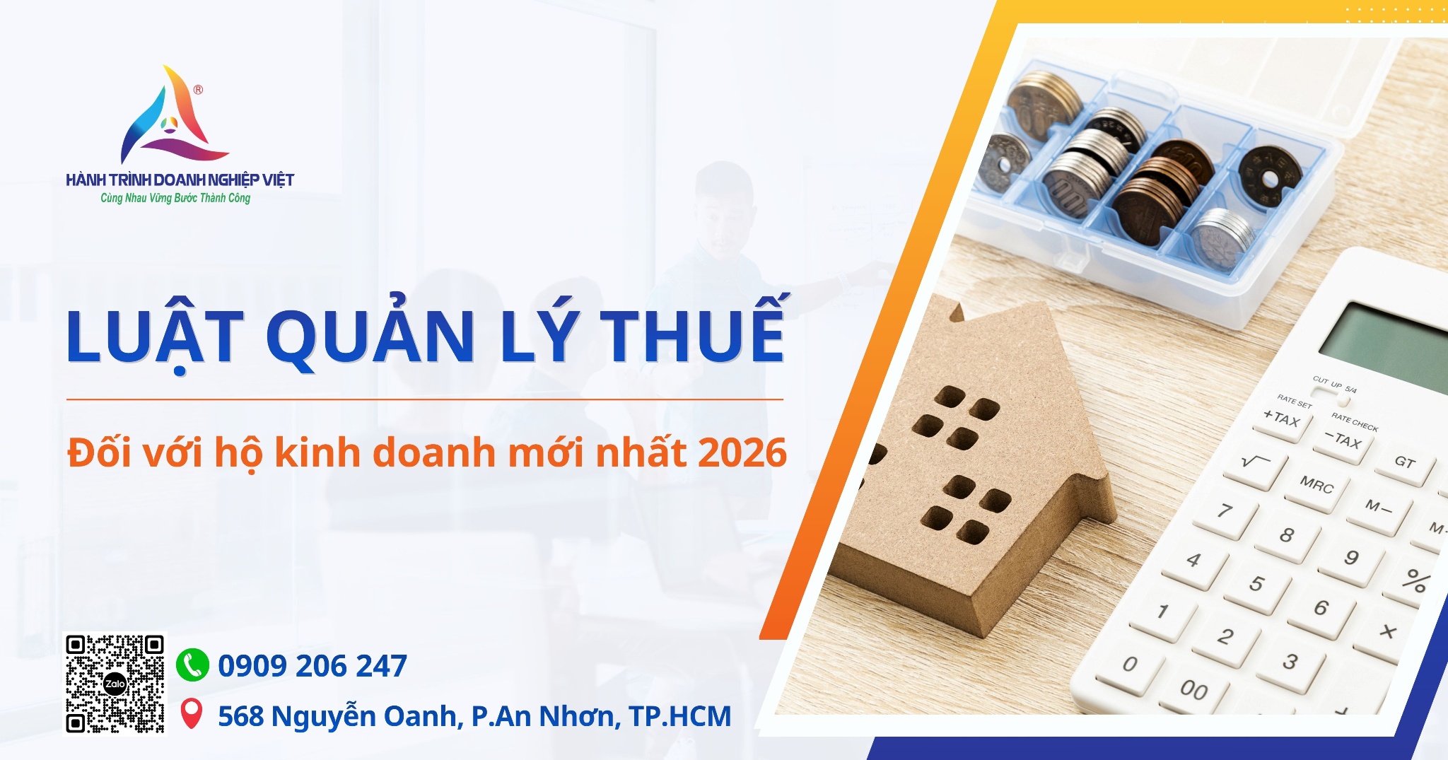 Luật quản lý thuế đối với hộ kinh doanh mới nhất 2026