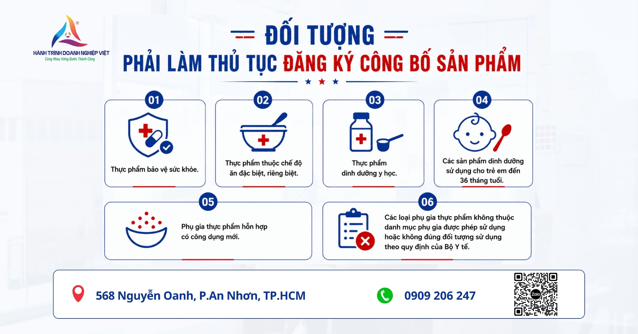 Dịch vụ công bố chất lượng sản phẩm trọn gói giá rẻ tại HTDNV