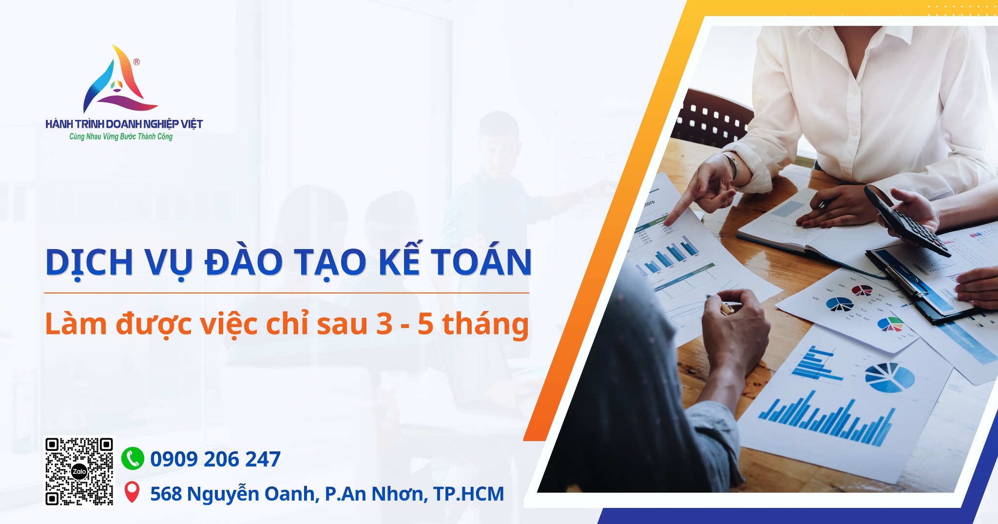 Dịch vụ đào tạo kế toán thực tế uy tín, chất lượng - HTDNV Group