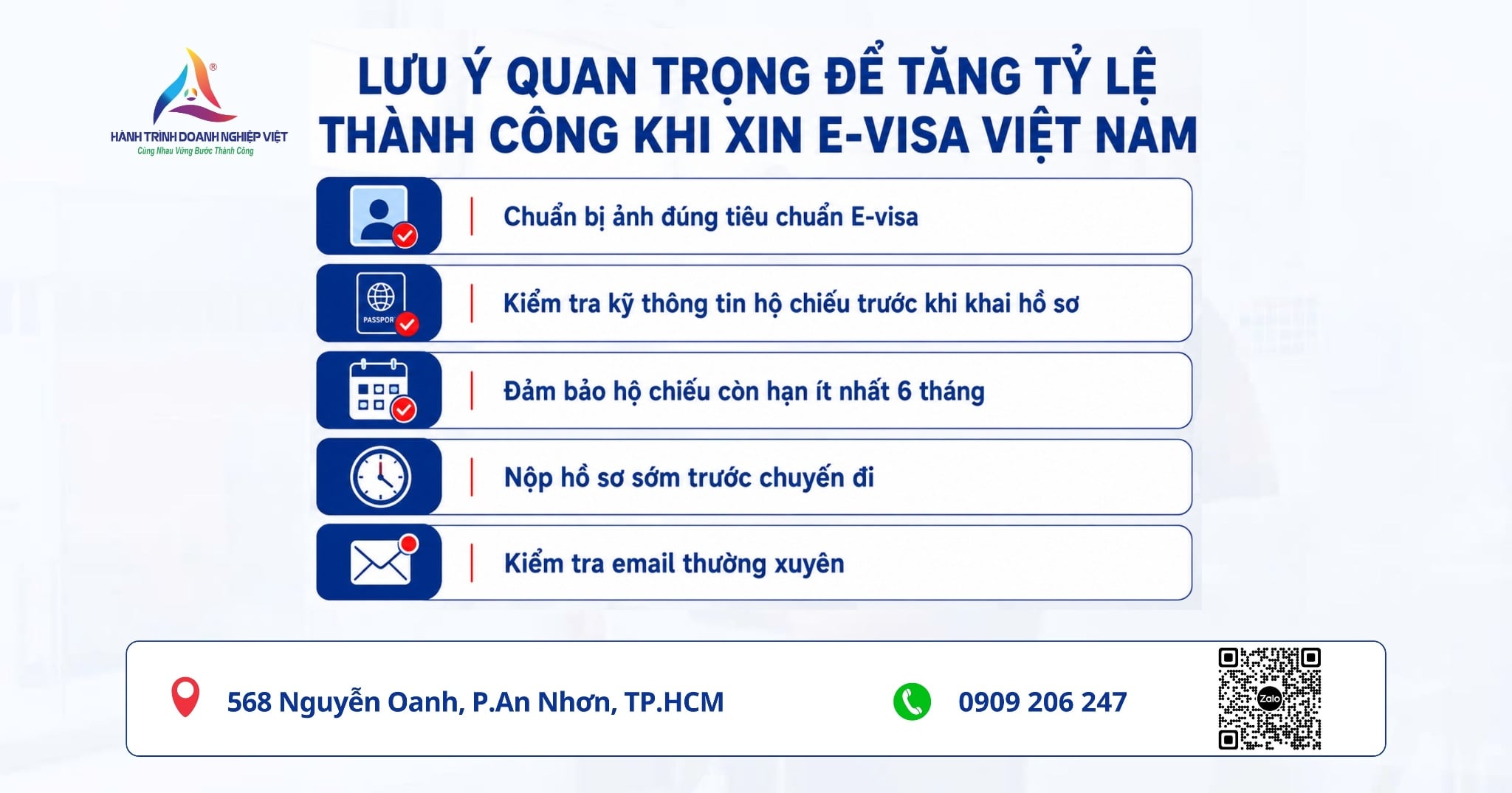 Các lỗi thường gặp khi xin E-visa Việt Nam