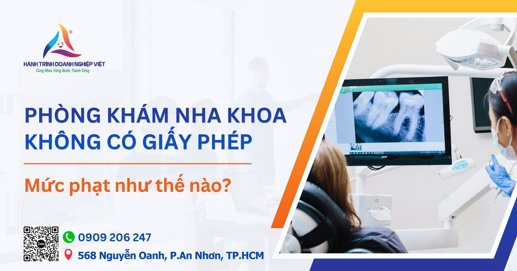 Mức phạt đối với phòng khám nha khoa không có giấy phép hoạt động