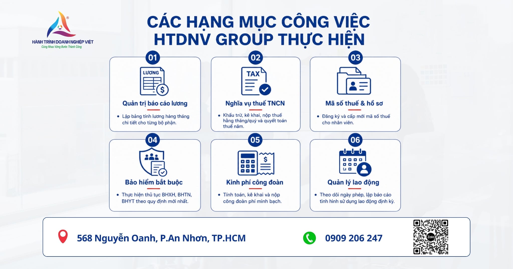 Dịch vụ tính lương, chi trả lương trọn gói thuê ngoài toàn diện cho SME