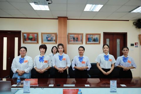 2025年9月20日 JVSグループ株式会社にて介護実習生【女性6名】の選抜試験を開催しました。