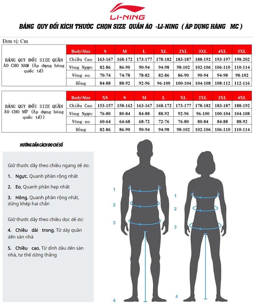 Hướng dẫn chọn size áo nữ