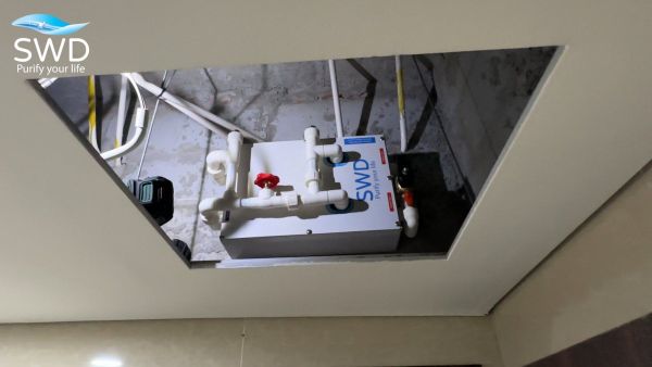 Rỉ sét đường ống ngầm chung cư cũ: Giải pháp xử lý triệt để bằng máy lọc tổng đầu nguồn