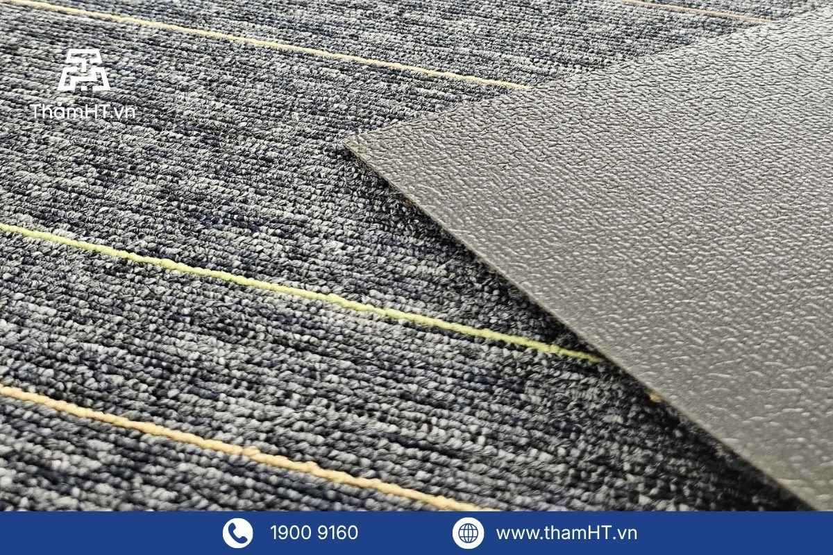 Thảm trải sàn văn phòng giá rẻ tiết kiệm - Thảm tấm văn phòng 25x100 - mã SUN
