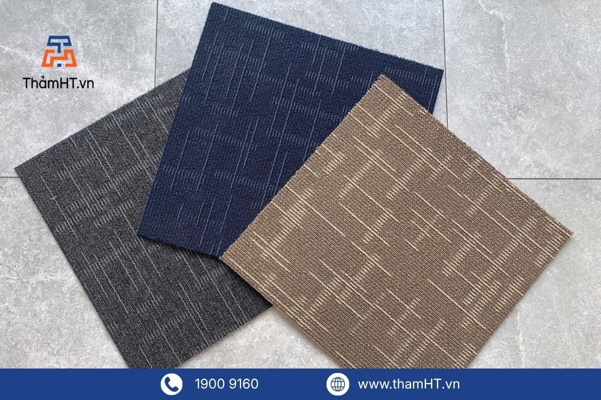 Thảm SUBJECT hoa văn soc cao cấp - Thảm lót văn phòng chống cháy ThamHT.vn