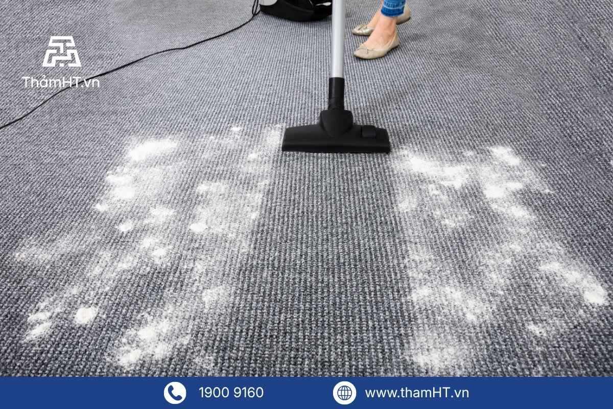Thi công thảm trản sàn văn phòng chuyên nghiệp - Thảm HT
