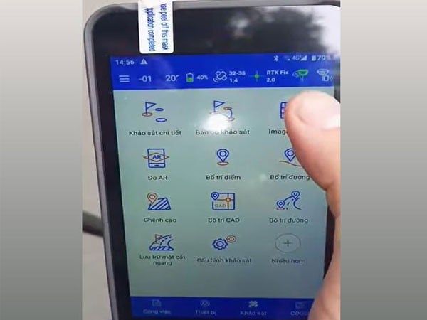 máy rtk 2 tần số