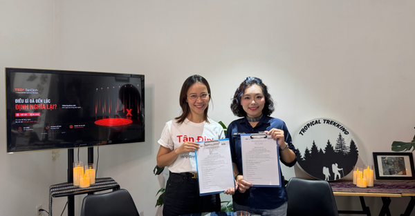 TROPICAL TREKKING x TEDxTANDINH: TRỞ THÀNH ĐỐI TÁC CỘNG ĐỒNG, CÙNG