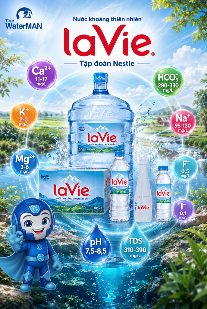 Nước khoáng Lavie