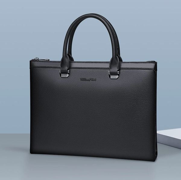 Cặp Da Công Sở & Doanh Nhân Cao Cấp WP Đựng Laptop & Hồ Sơ TUDA SBM422 : hình 1