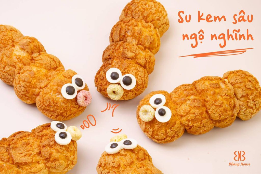 Khám Phá Thế Giới Bánh Su Kem Ngộ Nghĩnh: Vị Ngon Độc Đáo Chỉ Có Tại BBang House
